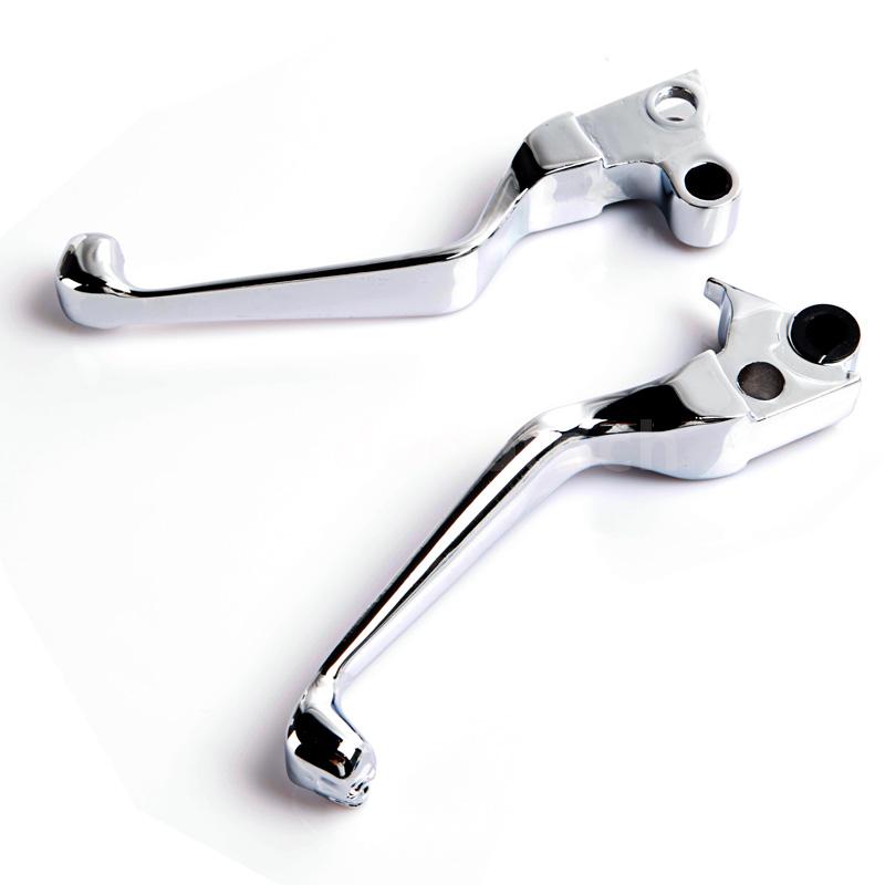 Handlebar Hand Controls Brake Clutch Levers for Harley Softail Dyna ...